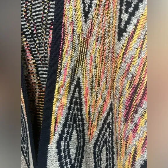 Karlie size S/M Aztec print cardigan with fringe - Picture 2 of 5